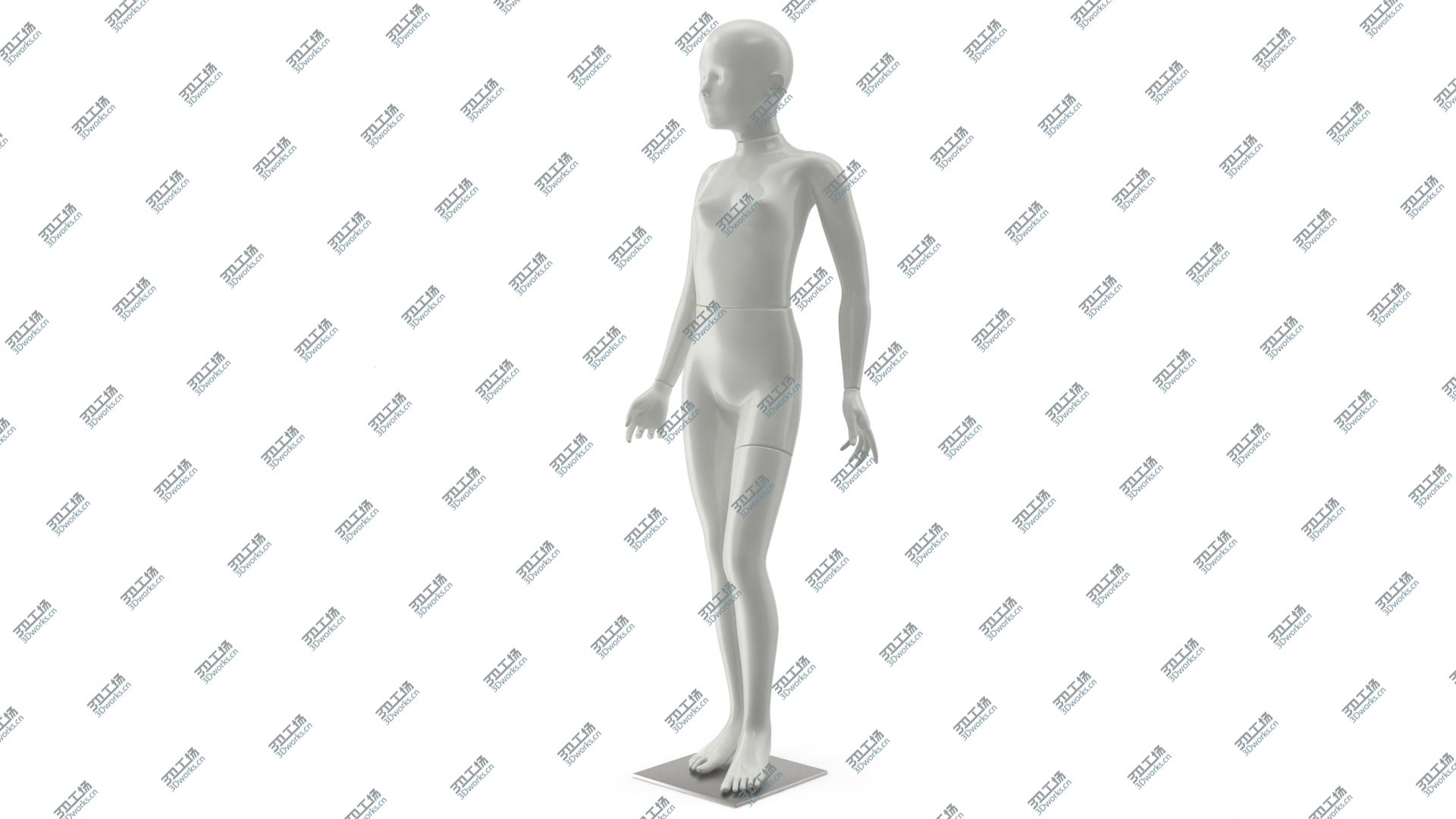 images/goods_img/2021040162/Girl Mannequin 3D model/4.jpg